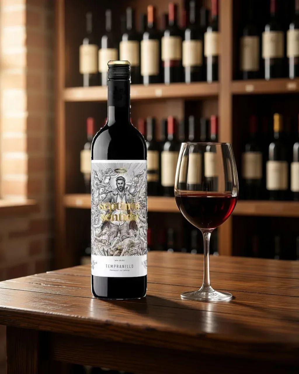Septimo Sentido Tempranillo – Tây Ban Nha, 750ml (ảnh bối cảnh)