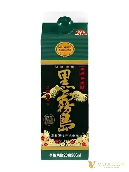 Shochu Honkaku Imo Kuro Kirishima 900ml – Miyazaki, Nhật Bản