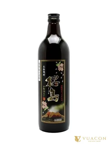Shochu Sakurajima Kuro Imo – Nhật Bản, 720ml
