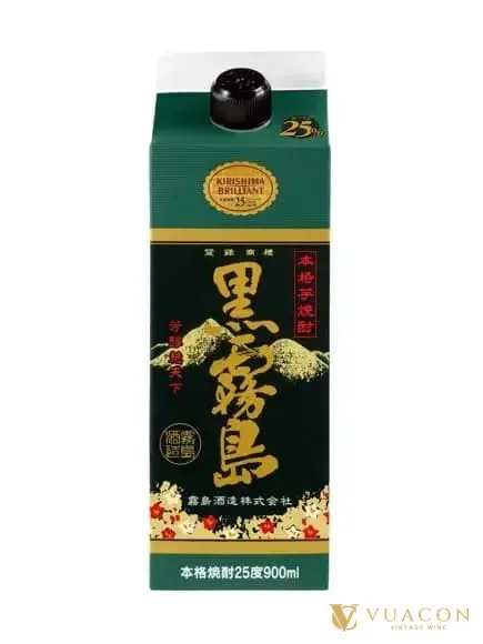 Shochu Slimpack Kuro Kirishima Imo 900ml – Nhật Bản