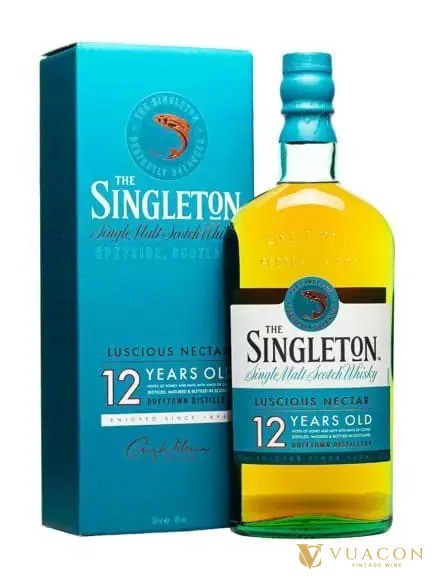 Chai rượu Singleton 12 năm Dufftown, single malt Speyside
