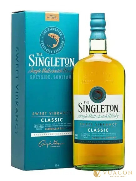 Chai Singleton Classic Glendullan dung tích 1 lít