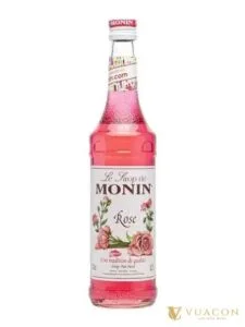 Siro Monin Rose – Hoa hồng – Pháp, 700ml