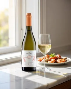 Soligo Chardonnay – Treviso, Ý, 750ml (ảnh bối cảnh)