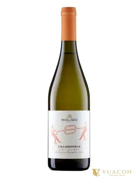 Soligo Chardonnay – Treviso, Ý, 750ml – chai và nhãn
