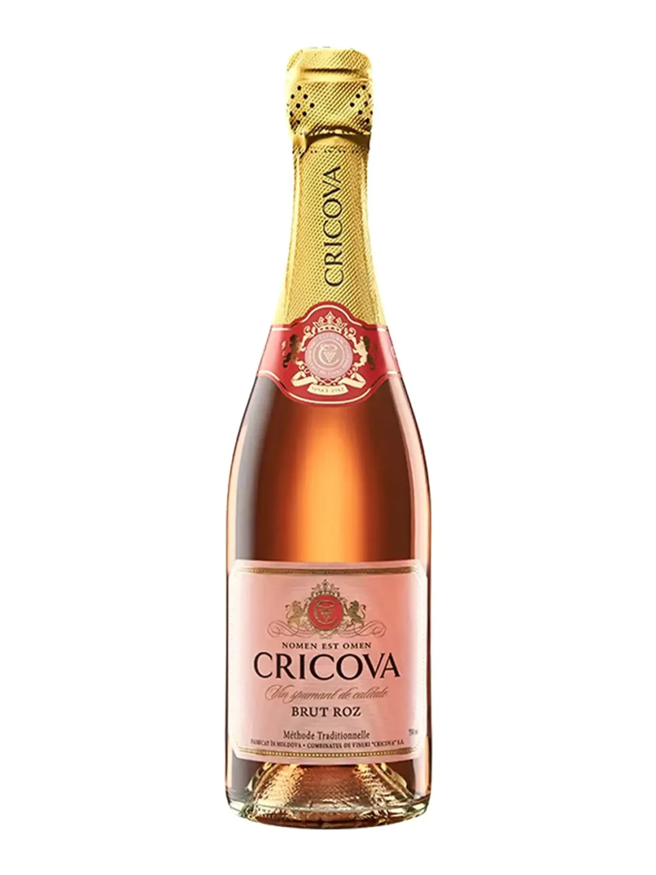 Cricova Brut Rose – sparkling Rosé, Moldova, 750ml