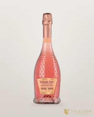 Sparkling Bosio Zero Demi-Sec Rose – chai chính hãng tại Vua Cồn