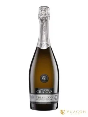 Sparkling Cricova Crisecco Brut – sparkling Brut, Moldova, 750ml