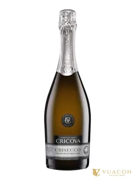 Sparkling Cricova Crisecco Brut – sparkling Brut, Moldova, 750ml
