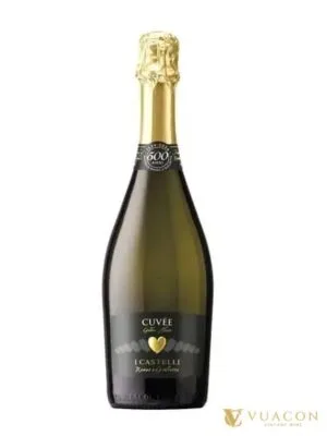 Sparkling I Castelli Romeo e Giulietta Cuvee Golden Heart – sparkling Brut, Ý, 750ml