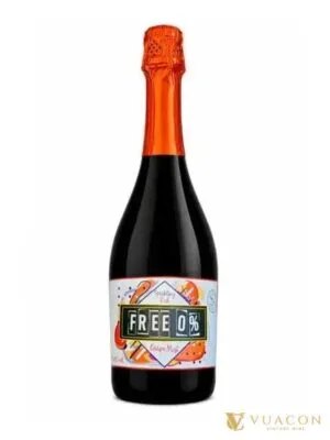 Sparkling InterBrosa Free 0% Red – vang nổ / Sparkling, Tây Ban Nha, 750ml