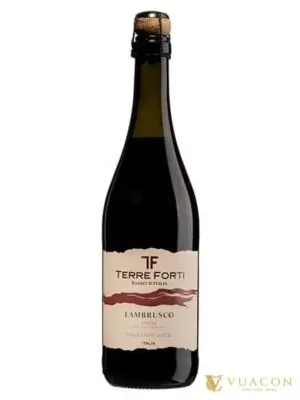 Sparkling Terre Forti Lambrusco Emilia – sparkling Brut, Ý, 750ml