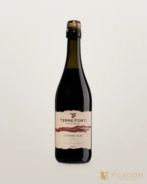 Sparkling Terre Forti Lambrusco Emilia – chai chính hãng tại Vua Cồn