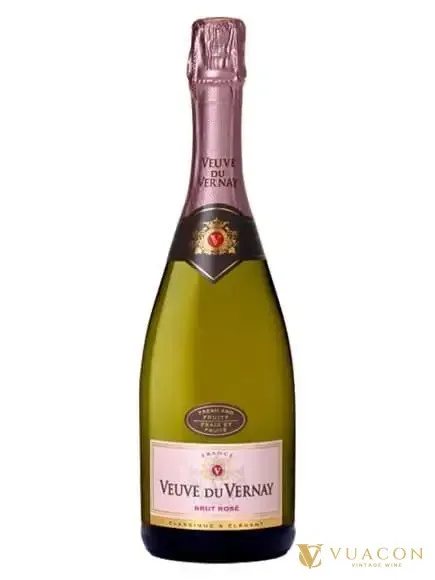 Sparkling Veuve Du Vernay Brut Rose – sparkling Rosé, Pháp, 750ml