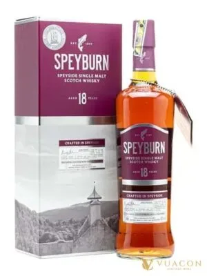 Speyburn 18 năm – single Malt Scotch, Speyside, Scotland, 700ml
