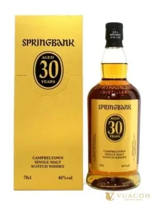 Springbank 30 năm – single Malt Scotch, Campbeltown, Scotland, 700ml