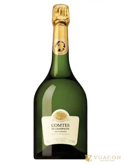 Chai champagne Taittinger Comtes de Champagne Blanc de Blancs