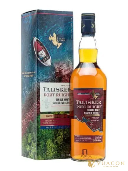 Scotch whisky giảm sản xuất, chai Talisker Port Ruighe của Diageo