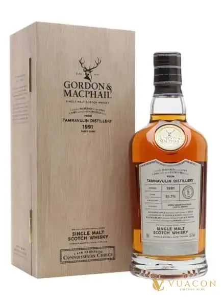 Tamnavulin 1991 – 31 năm Gordon & MacPhail – cask Strength, Speyside, Scotland, 700ml
