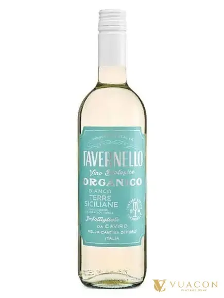 Tavernello Organico Bianco Terre Siciliane – Ý, 750ml