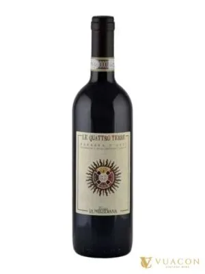 Tenuta La Meridiana Le Quattro Terre Barbera – Piedmont, Ý, 750ml