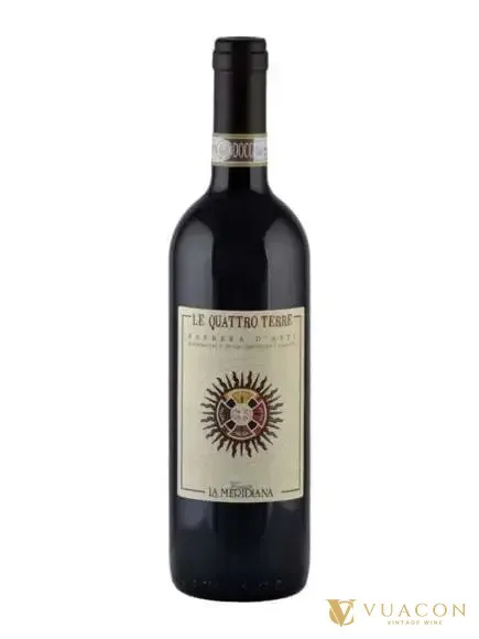 Tenuta La Meridiana Le Quattro Terre Barbera – Piedmont, Ý, 750ml