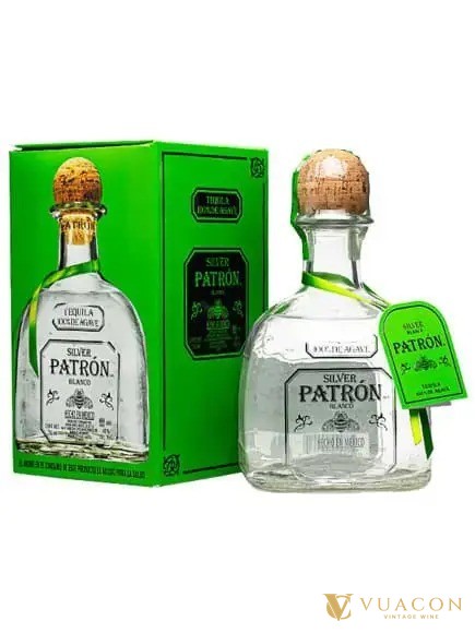 Chai tequila Patrón Silver để pha Margarita