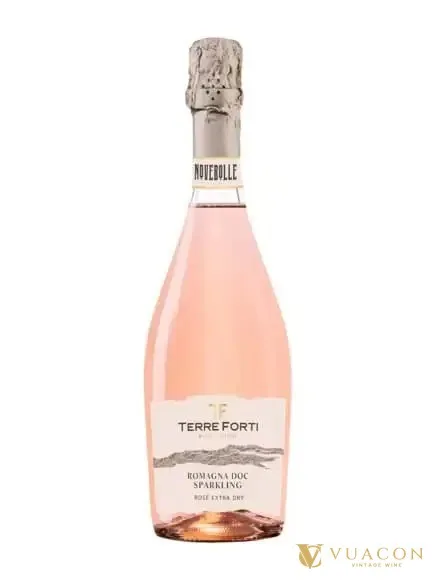 Terre Forti Rose Extra Dry – sparkling Rosé, Ý, 750ml