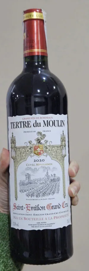 Tertre du Moulin Saint-Émilion Grand Cru 2020 (Thanh Lý) – Pháp, 750ml