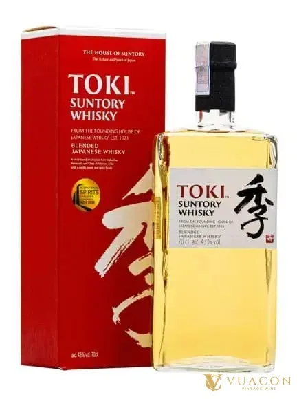 Toki Suntory Whisky – blended Whisky Nhật, Nhật Bản, 700ml