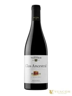 Torres Clos Ancestral Red – Tây Ban Nha, 750ml