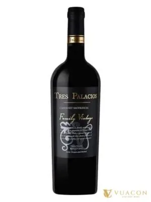 Tres Palacios Family Vintage Cabernet Sauvignon – Chile, 750ml