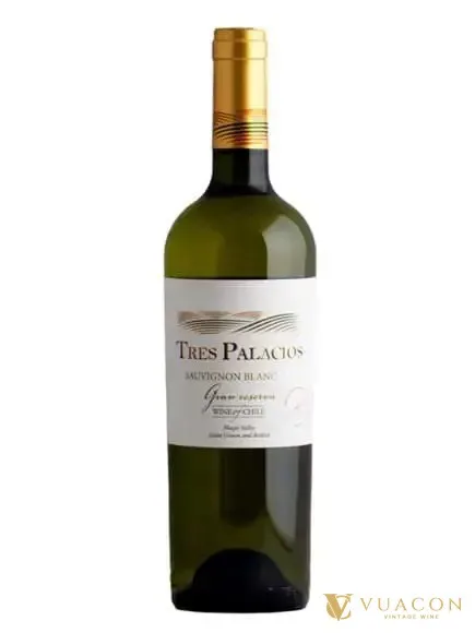 Tres Palacios Gran Reserva Sauvignon Blanc – Maipo Valley, Chile, 750ml