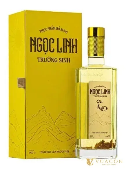 Truong Sinh (Yellow) Rượu sâm Ngọc linh – Việt Nam, 500ml
