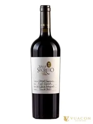 Valle Secreto First Edition Cabernet Sauvignon – Cachapoal Valley, Chile, 750ml