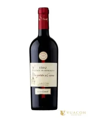 Vang 1502 da Vinci in Romagna Uve Portate a Cesena Sangiovese – Ý, 750ml
