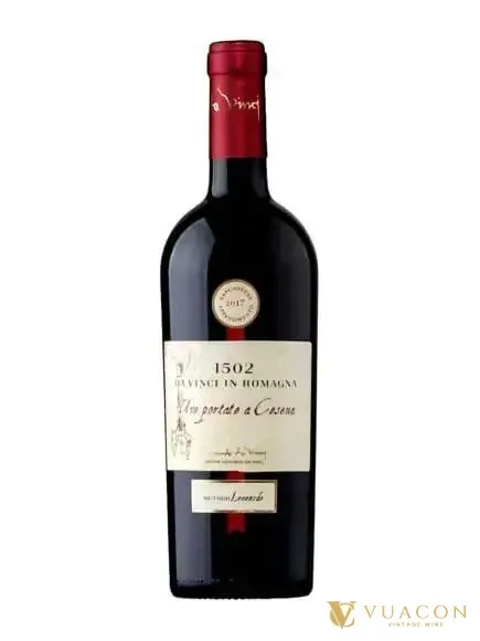 Vang 1502 da Vinci in Romagna Uve Portate a Cesena Sangiovese – Ý, 750ml
