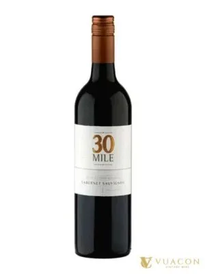 Vang 30 Mile Cabernet Sauvignon – Úc, 750ml