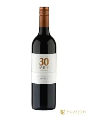 Vang 30 Mile Shiraz – Úc, 750ml