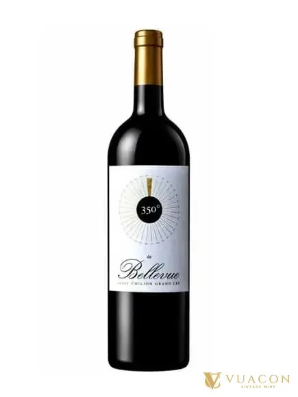 Vang 350 độ de Bellevue – Bordeaux, Pháp, 750ml