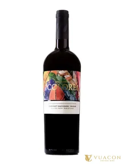 Vang 7 Colores Cabernet Sauvignon Muscat Gran Reserva – Chile, 750ml