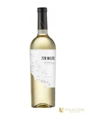 Vang 770 Miles Chardonnay – Hoa Kỳ, 750ml