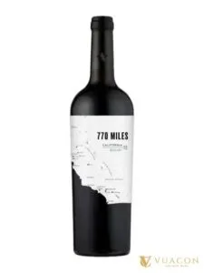 Vang 770 Miles Zinfandel – Hoa Kỳ, 750ml
