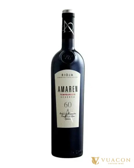 Vang Amaren Reserva 60, vang đỏ Rioja Reserva, liên quan niên vụ Rioja 2025