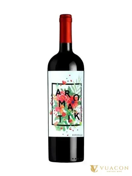 Vang Aromatik Bordeaux – Pháp, 750ml