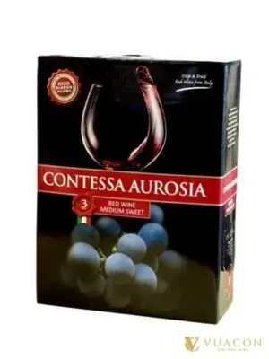 Vang bịch Contessa Aurosia – Ý, 3000ml