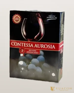 Vang bịch Contessa Aurosia – chai chính hãng tại Vua Cồn