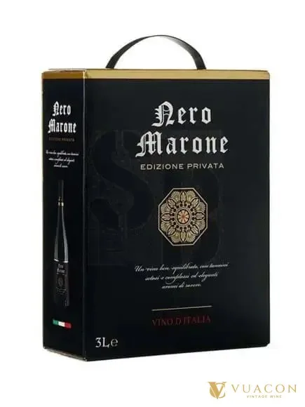 Vang bịch Nero Marone Edizione Privata – Ý, 3000ml