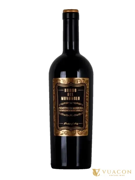 Vang Borgo del Mandorlo Primitivo di Manduria – Ý, 750ml