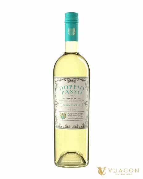 Vang Doppio Passo Moscato – Ý, 750ml